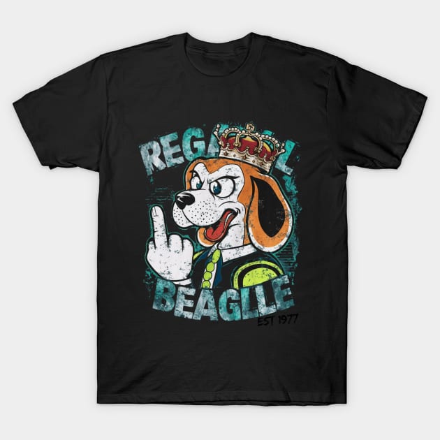 Regal Beagle lounge T-Shirt T-Shirt by Ethen